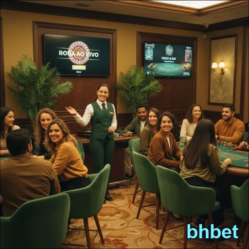 Ilustração de Acesse o cassino online bhbet com serviços VIP exclusivos