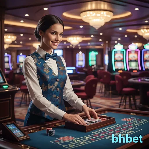 Ilustração de Acesse o cassino online bhbet com serviços VIP exclusivos