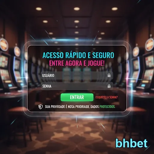 Ilustração de Acesse o Link de Acesso da bhbet para Login Rápido